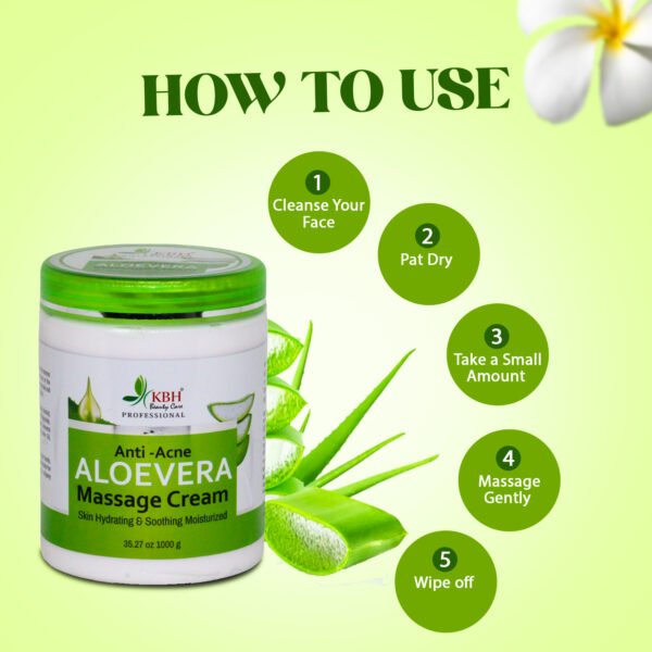 Aloevera Massage Cream  KBH Beauty Care